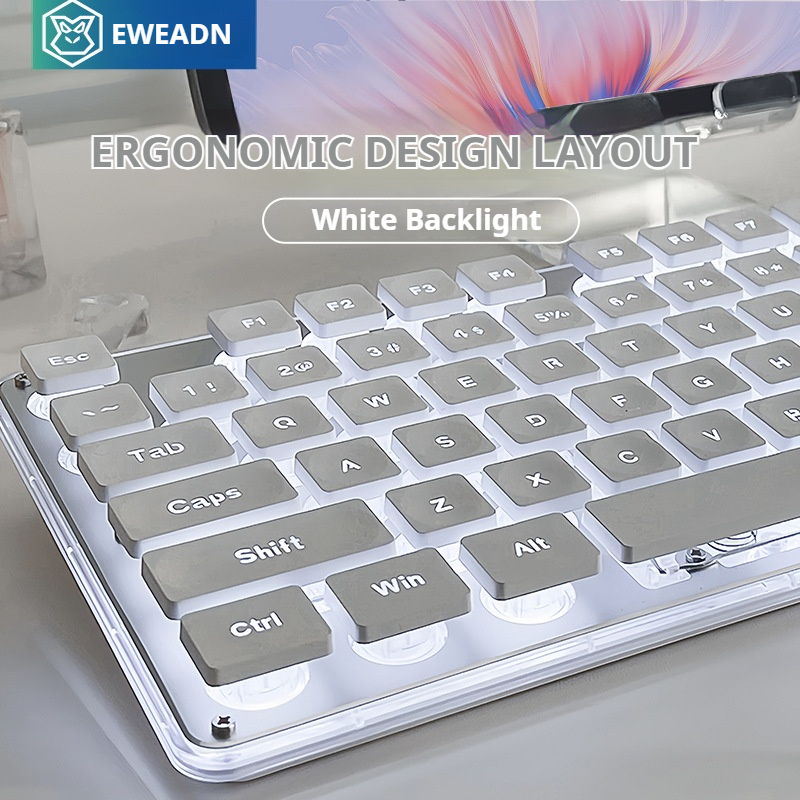 Desk Setup Keyboard - Bezprzewodowa klawiatura i mysz EWEADN V3