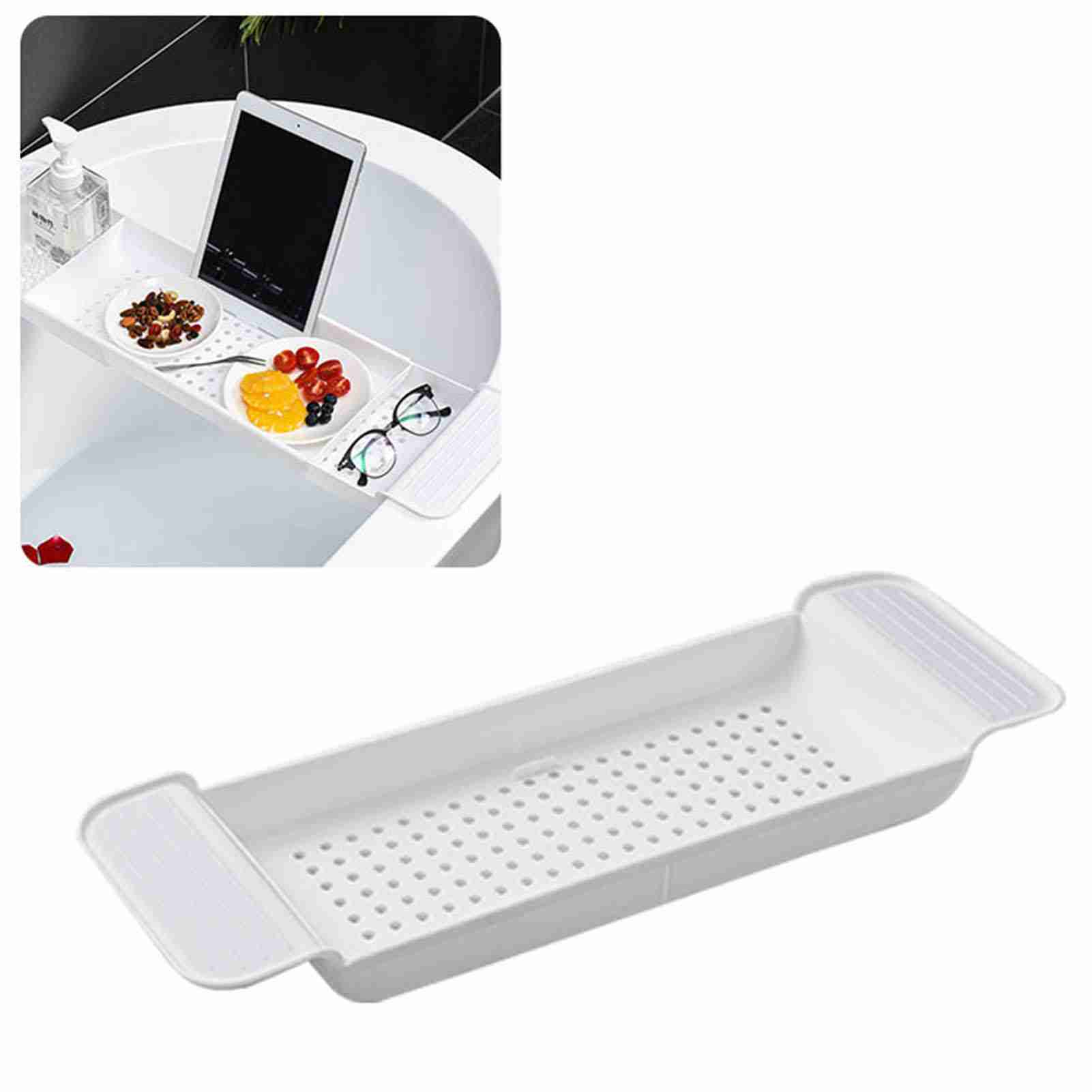Desk Setup Design - 1 szt. Rozkładana tacka do wanny