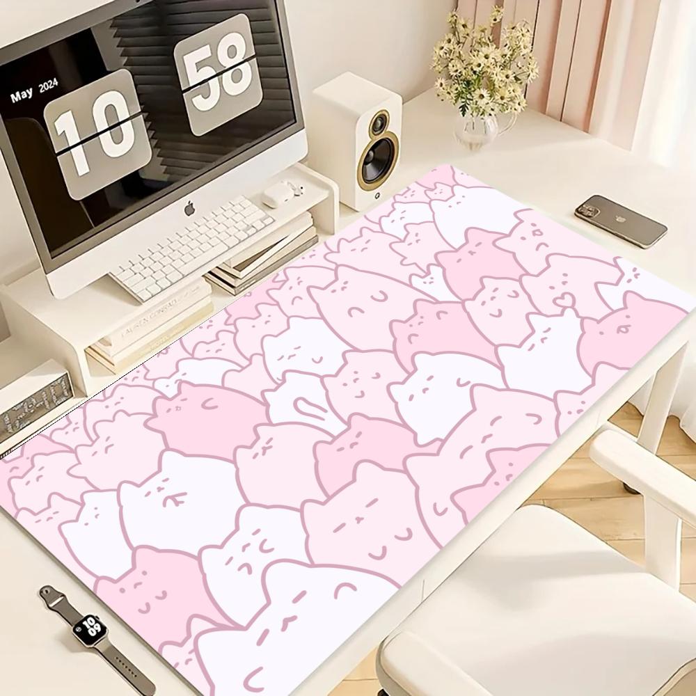 Podkładka pod mysz do gier, du – Desk Setup Pink recenzja i cena