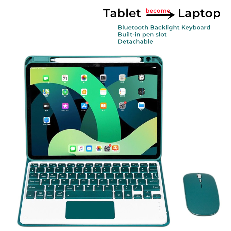 Podświetlana klawiatura z mysz – Desk Setup Keyboard recenzja i cena
