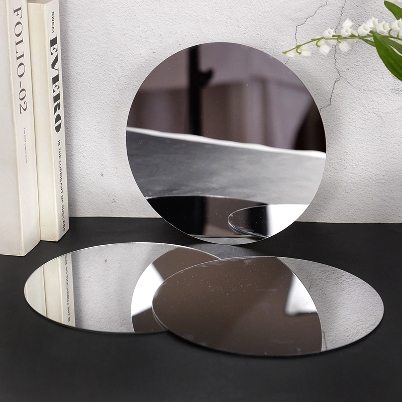 20cm okrągła szklana taca lust – Desk Setup Background recenzja i cena