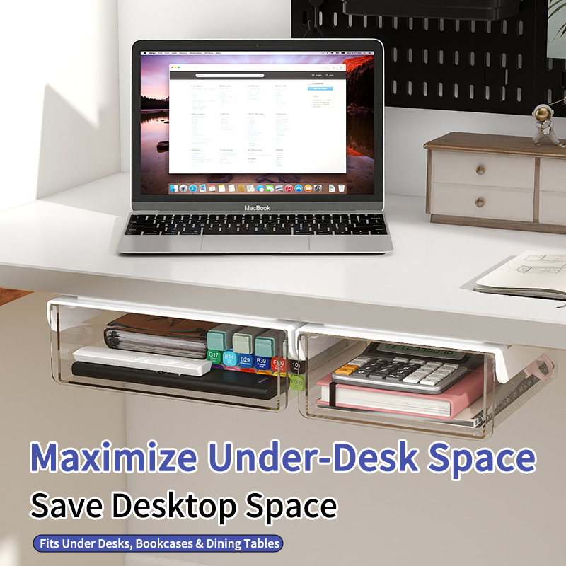 Ukryty system szuflad pod biur – Desk Setup Study recenzja i cena