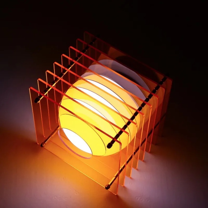 DIY Akrylowa Lampa Księżycowa  – Desk Setup Lamp recenzja i cena
