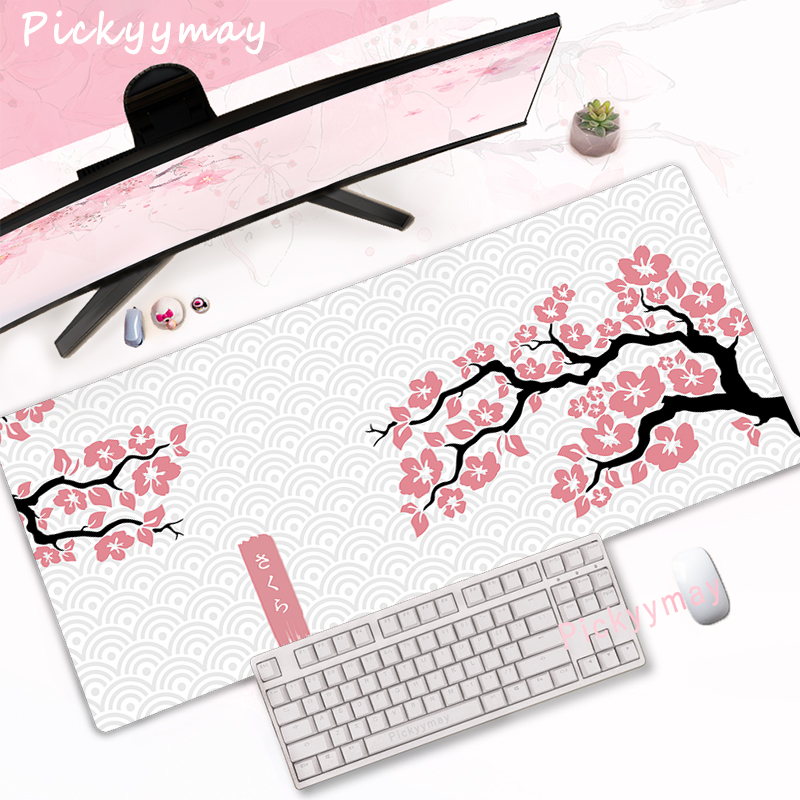Podkładka pod mysz Pink Cherry – Desk Setup Keyboard recenzja i cena