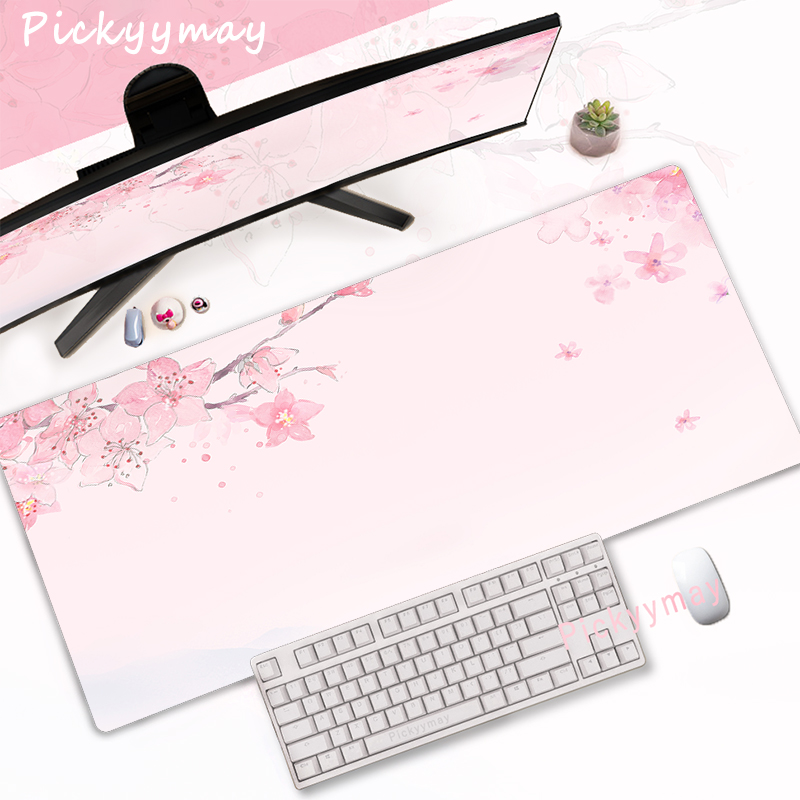 Podkładka pod mysz Pink Cherry – Desk Setup Keyboard recenzja i cena