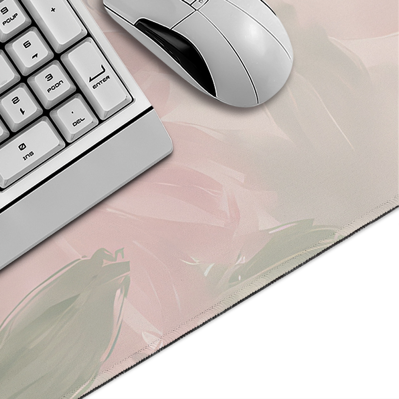 Różowa Podkładka pod Mysz z Mo – Desk Setup Pink recenzja i cena