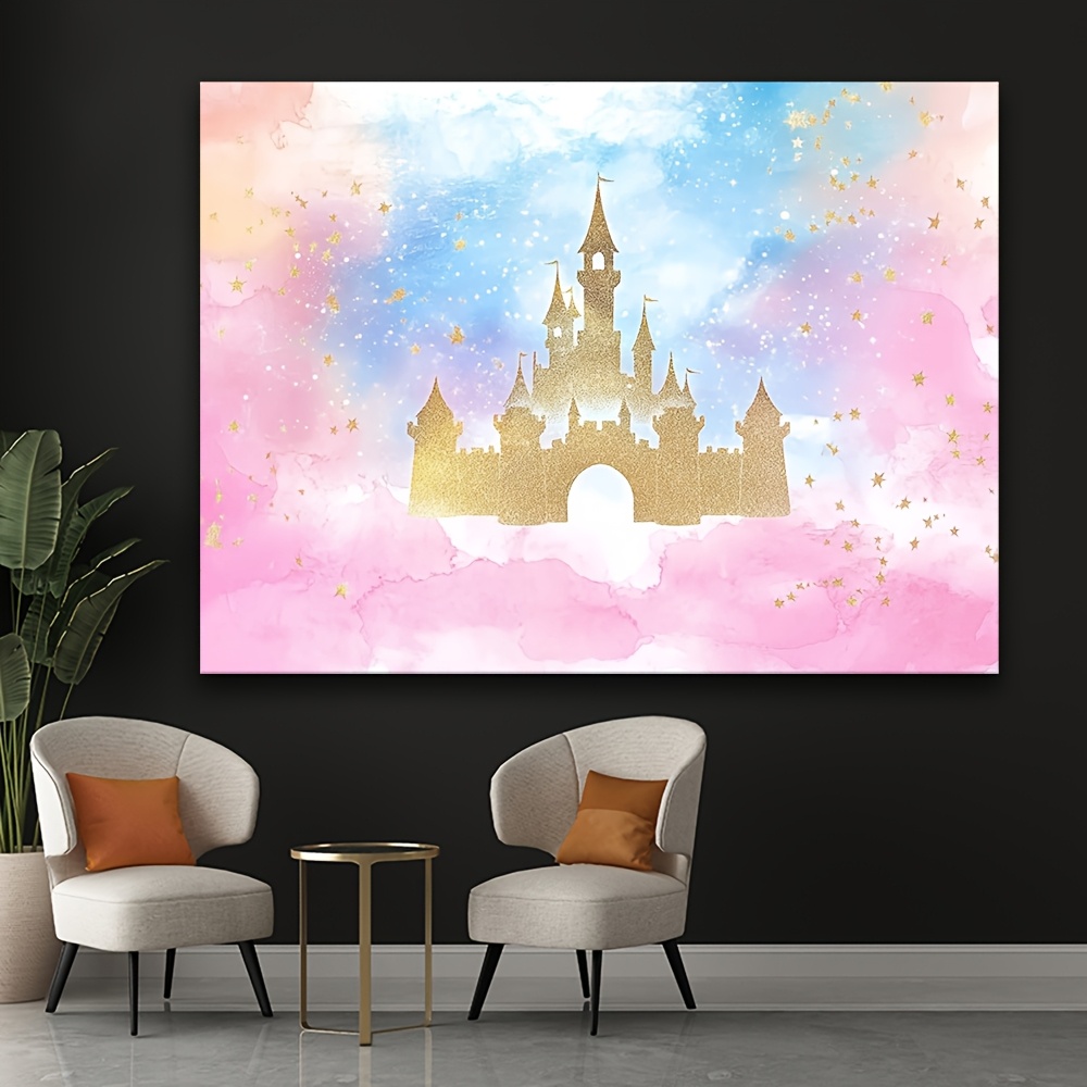 1 Princess Castle Akwarelowe p – Desk Setup Background recenzja i cena