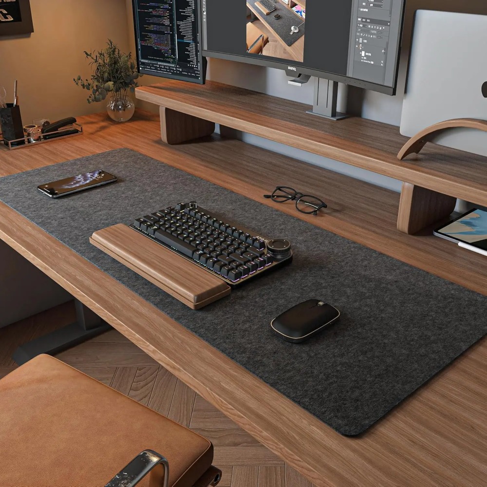 Podkładka na biurko z filcu, m – Desk Setup Rug recenzja i cena