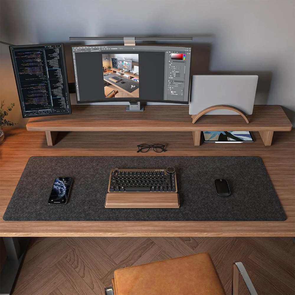 Podkładka na biurko z filcu, m – Desk Setup Rug recenzja i cena
