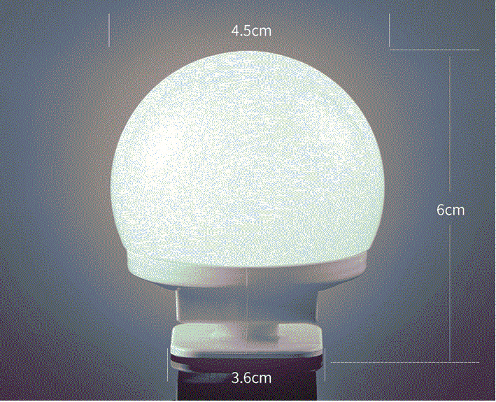 LED Light Paste Mirror Makeup  – Desk Setup Lamp recenzja i cena