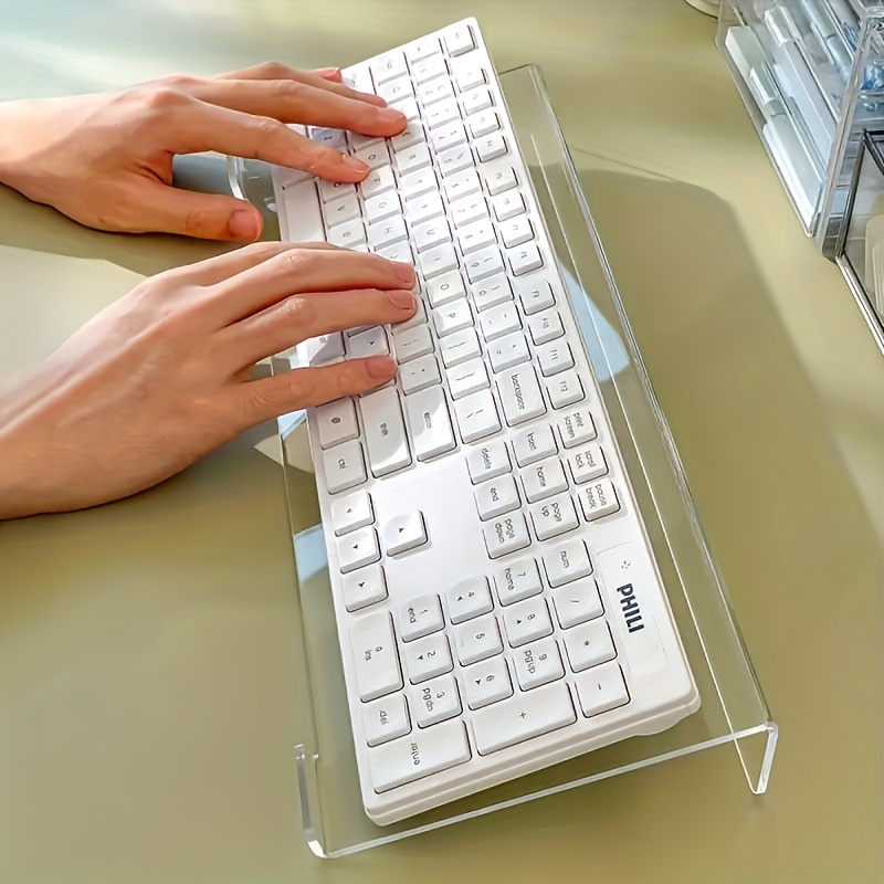 Akrylowy stojak na klawiaturę, – Desk Setup Design recenzja i cena