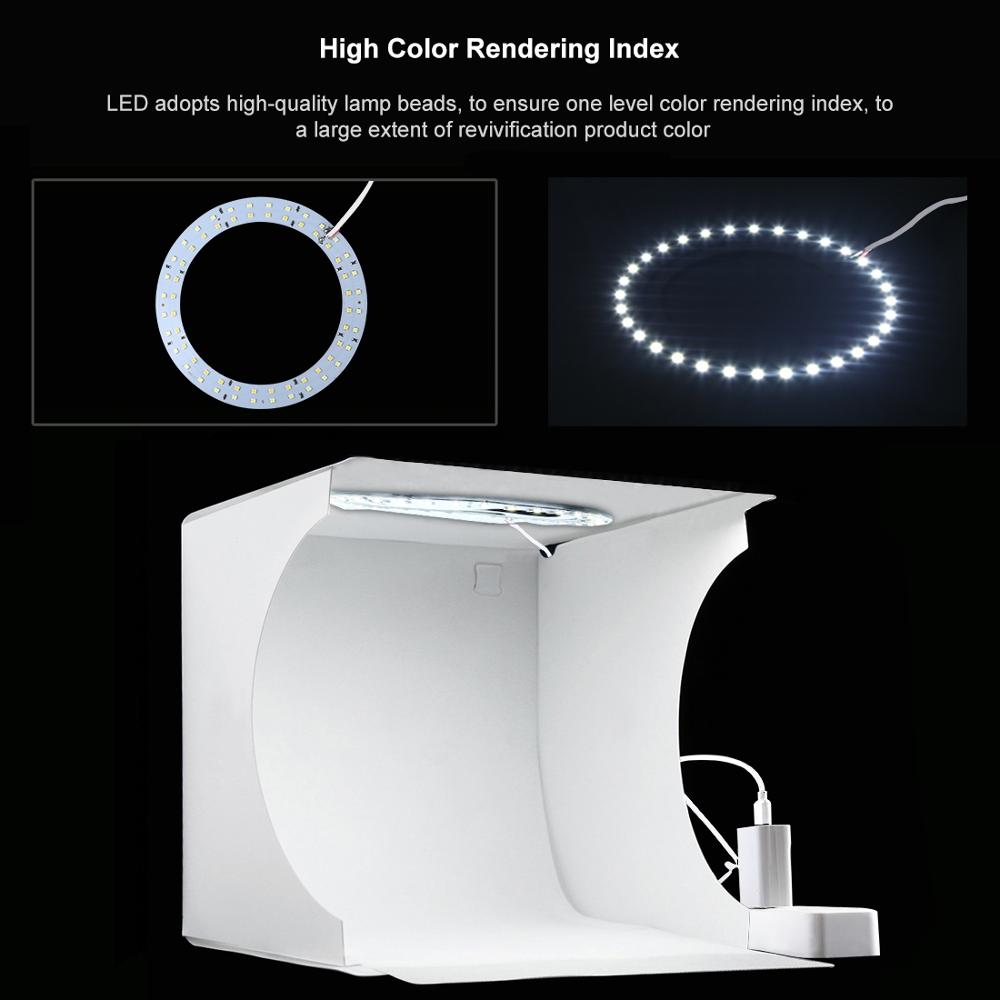 PULUZ 23cm Photo minilampka Bo – Desk Setup Background recenzja i cena