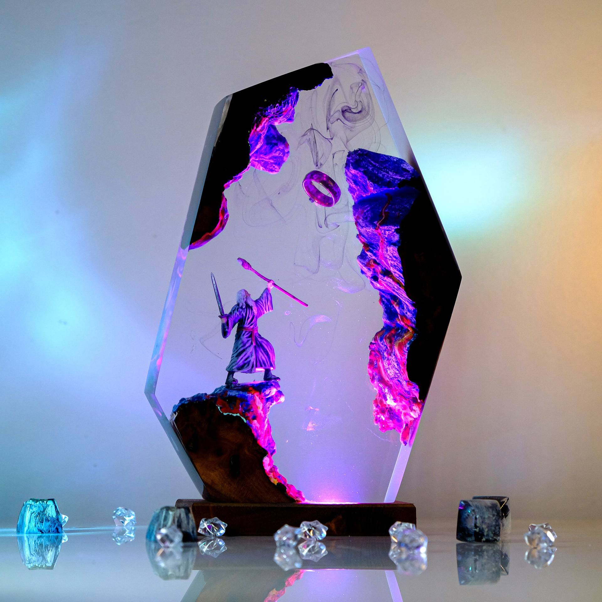 Figurka z sceny filmowej, stol – Desk Setup Lamp recenzja i cena