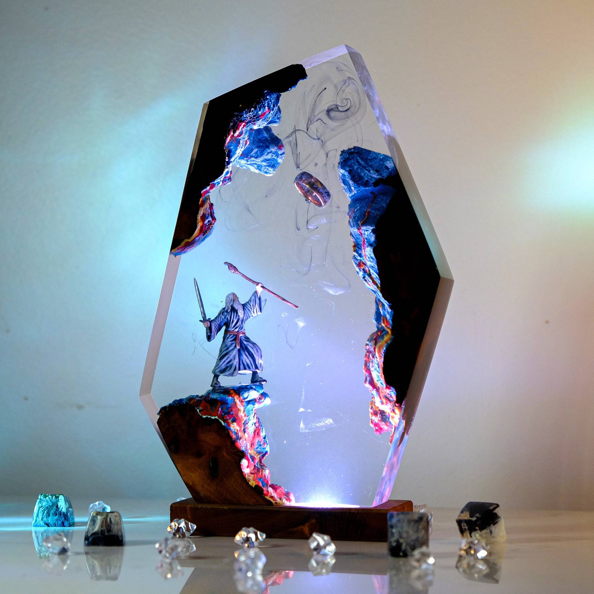 Figurka z sceny filmowej, stol – Desk Setup Lamp recenzja i cena