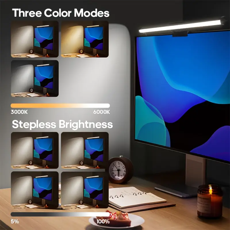 Lampa biurkowa LED USB, lampka – Desk Setup Lamp recenzja i cena