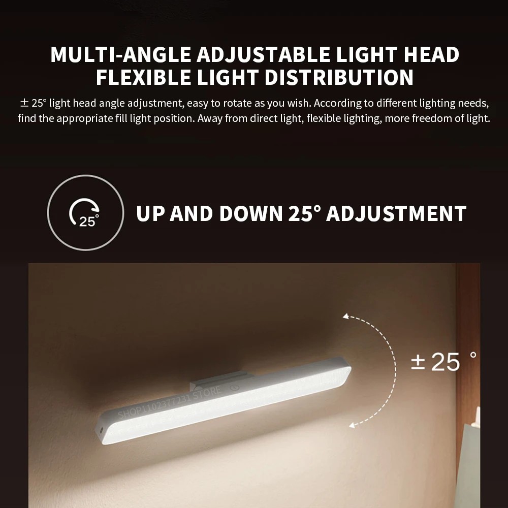 Lampa do czytania magnetyczna  – Desk Setup Lamp recenzja i cena