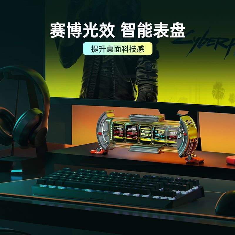 Inteligentny zegar Nixie Divoo – Desk Setup Japan recenzja i cena