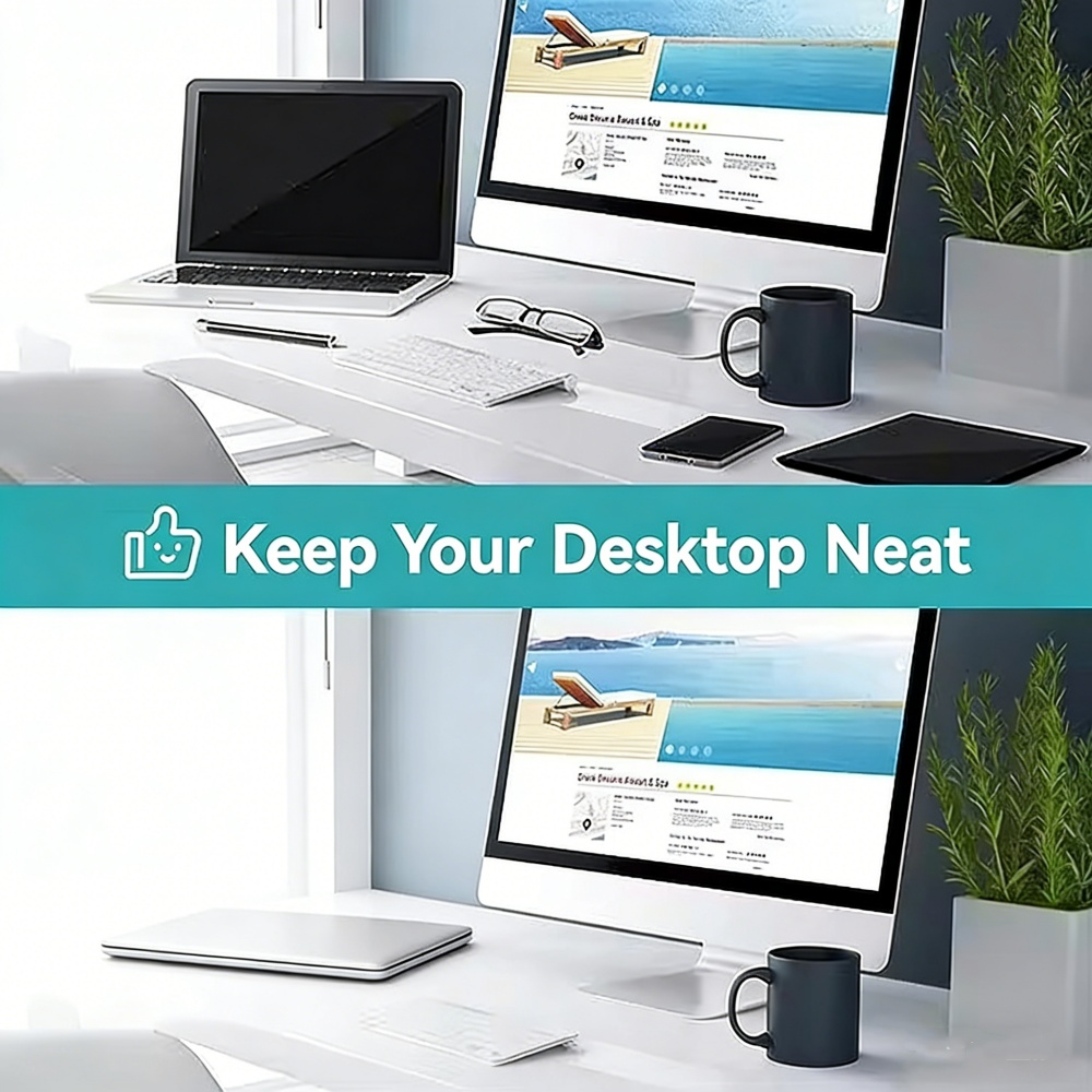 Regulowany pionowy stojak na l – Desk Setup Pink recenzja i cena