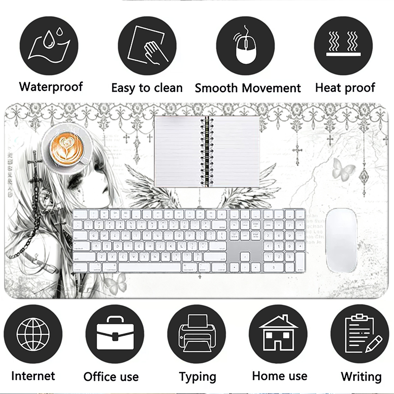 Skórzana podkładka pod mysz cz – Desk Setup Rug recenzja i cena