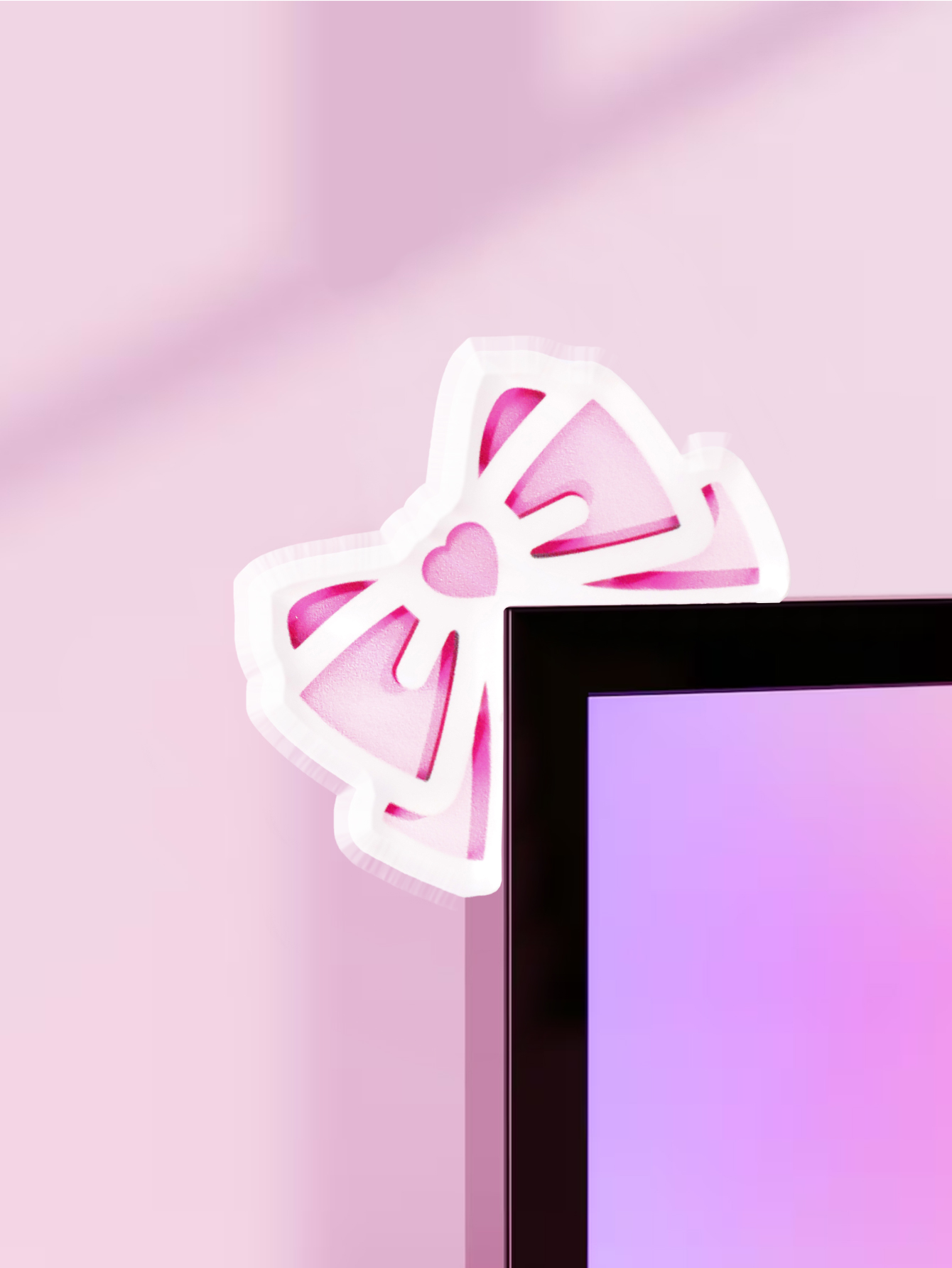 Urocza ozdoba monitora w kszta – Desk Setup Pink recenzja i cena
