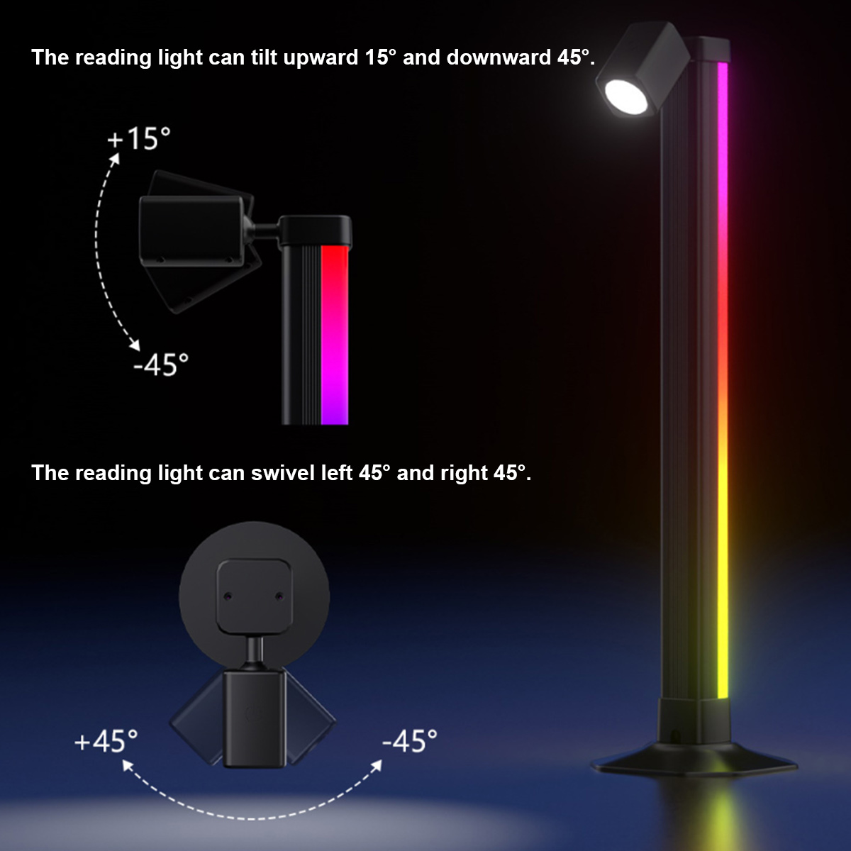 Inteligentna listwa świetlna L – Desk Setup Background recenzja i cena