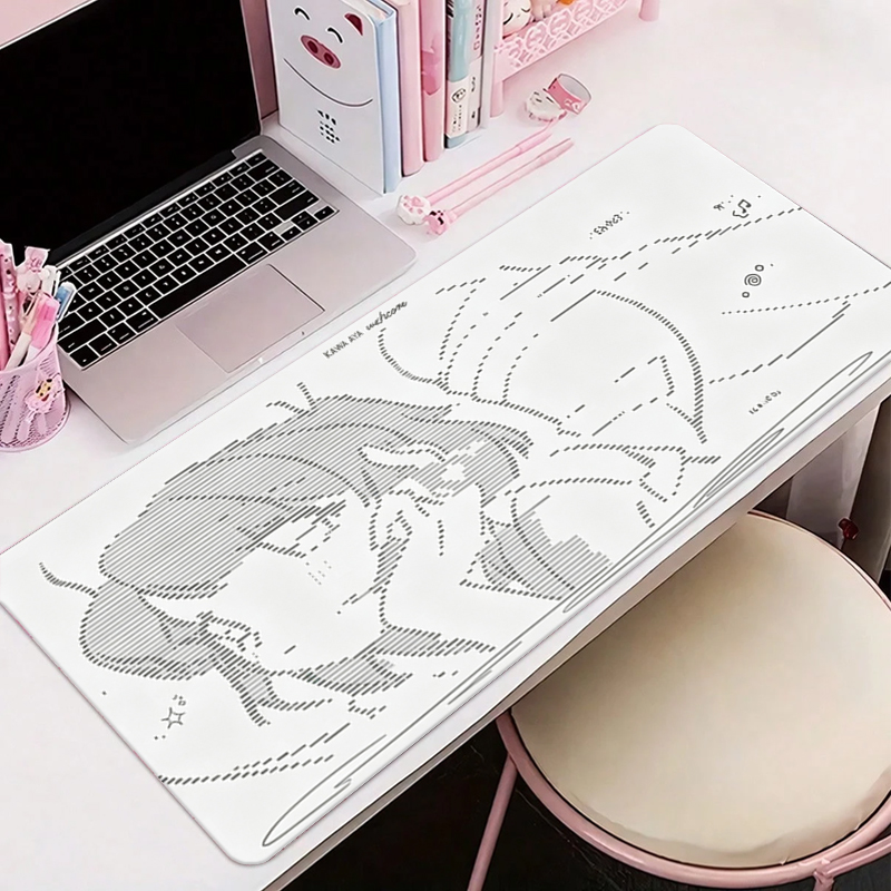 1 szt. Skórzana podkładka pod  – Desk Setup Kawaii recenzja i cena
