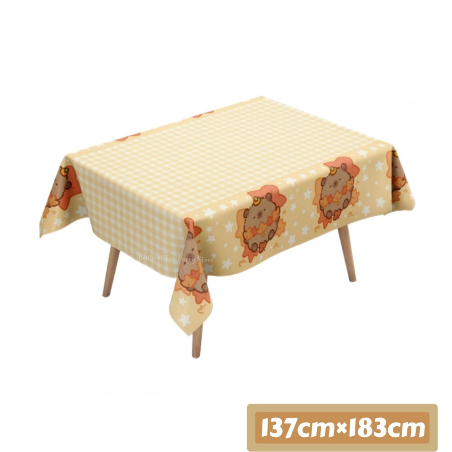 Uroczy obrus z kapibarą na uro – Desk Setup Girl recenzja i cena